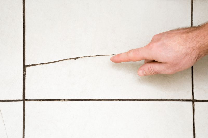 Damaged Grout Lines
