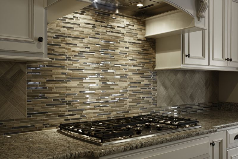 Stone Backsplash Installation