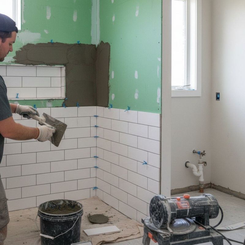 Tile Shower Pan Installation in Littleton, CO